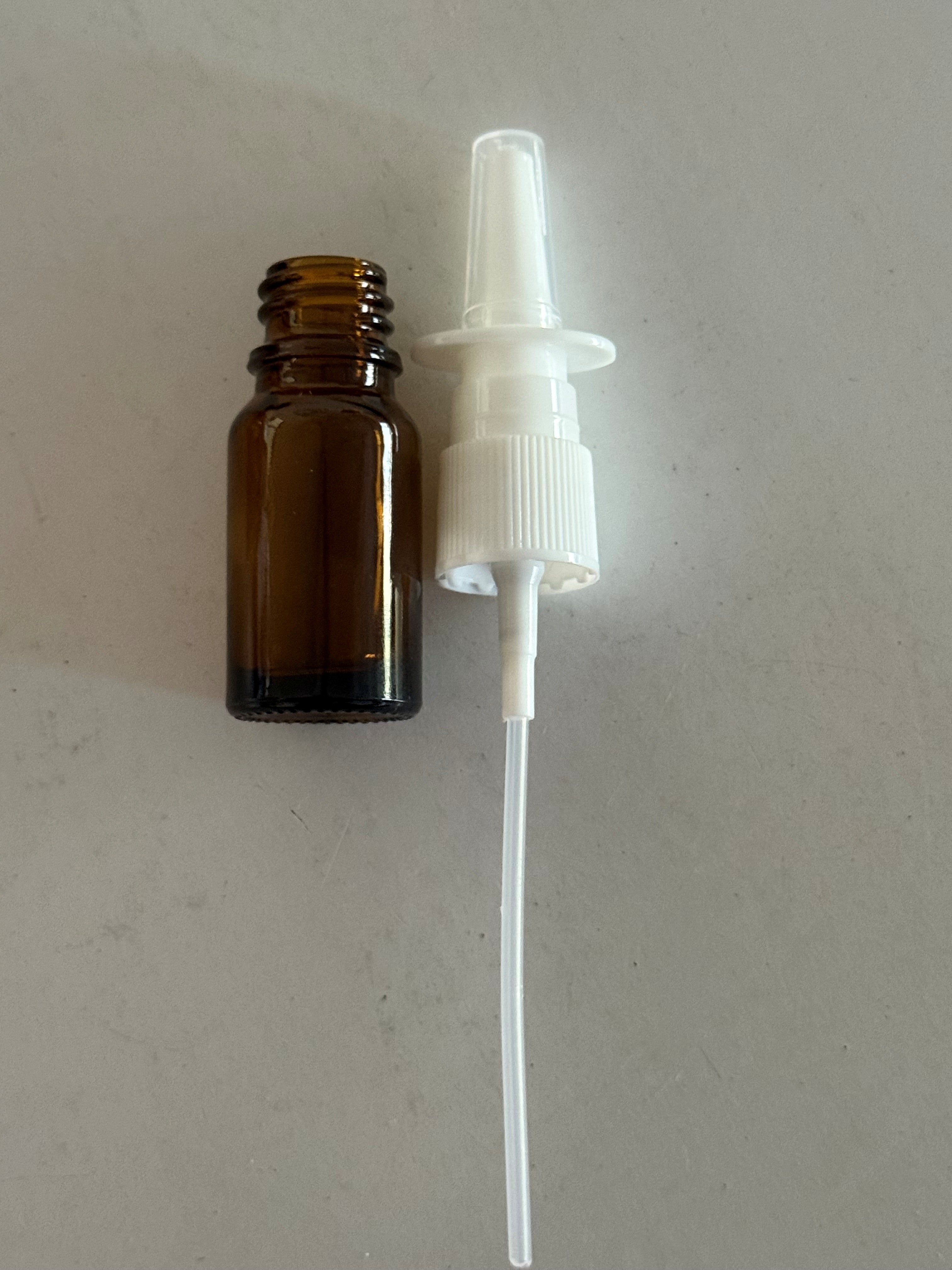 Reusable Glass Nasal Spray Bottle by Precision Research Supplies Australia
