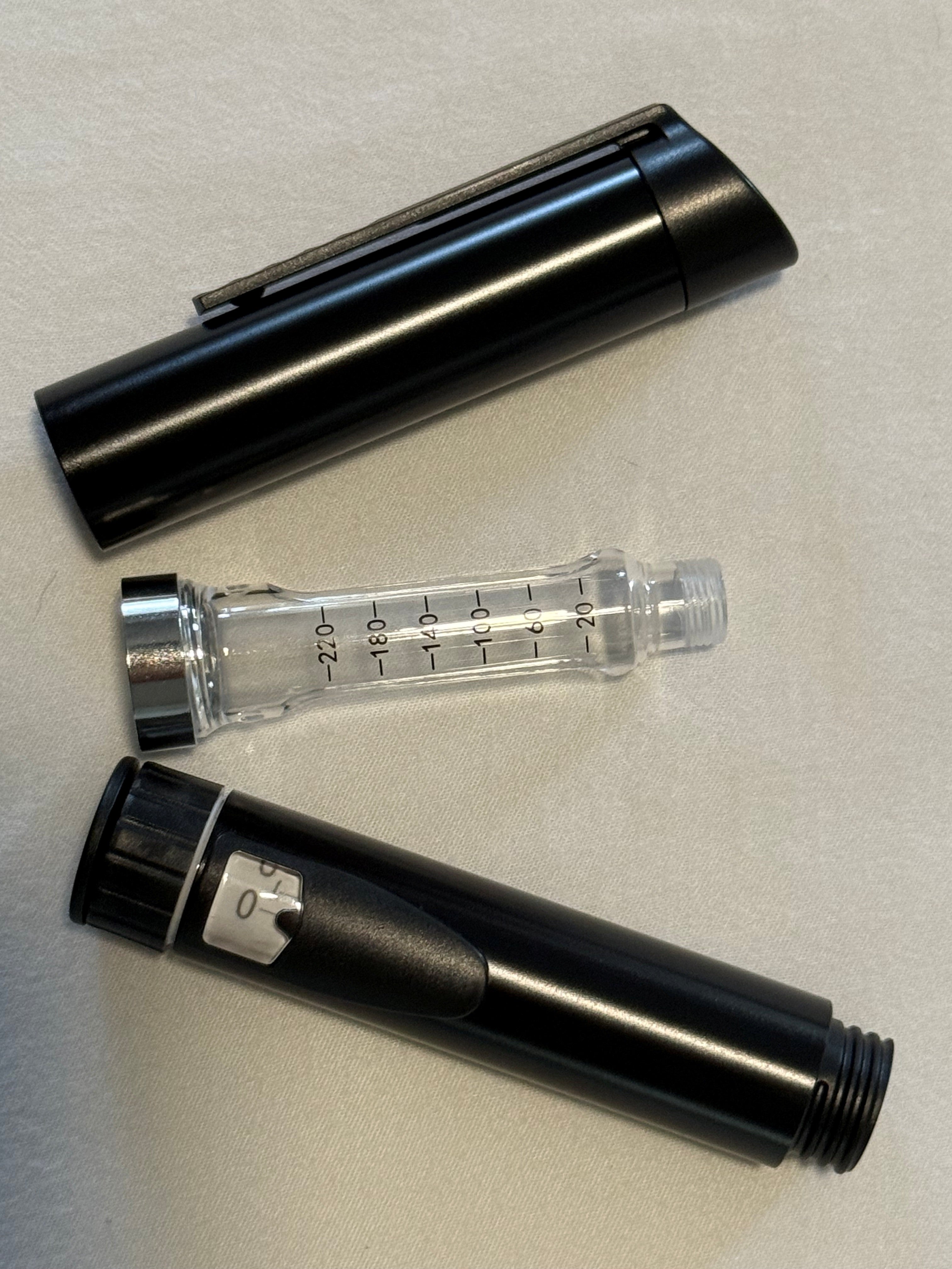 Reusable Metal V3 Pen - Empty by Precision Research Supplies Australia
