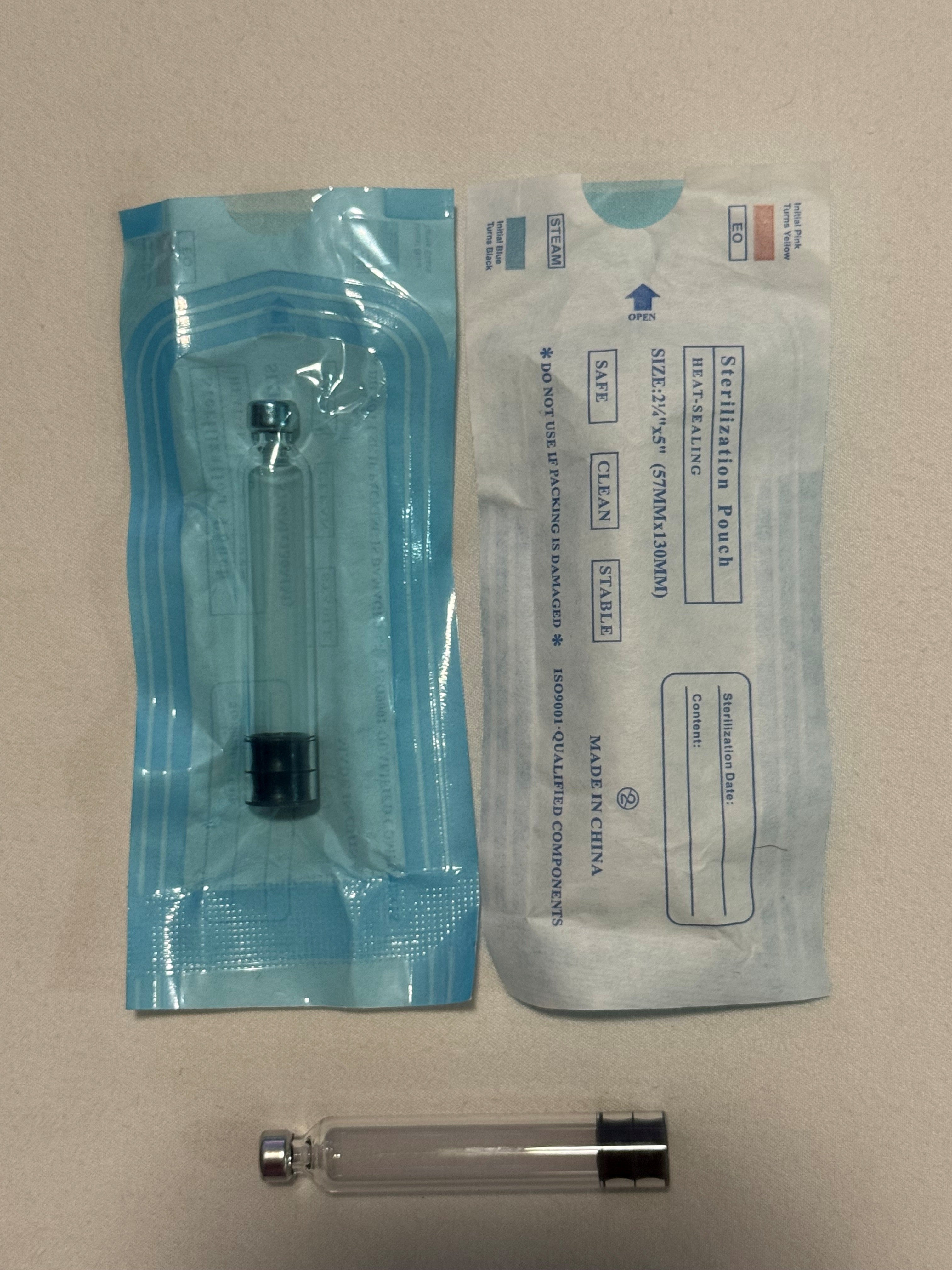 3ml Glass Vial by Precision Research Supplies Australia
